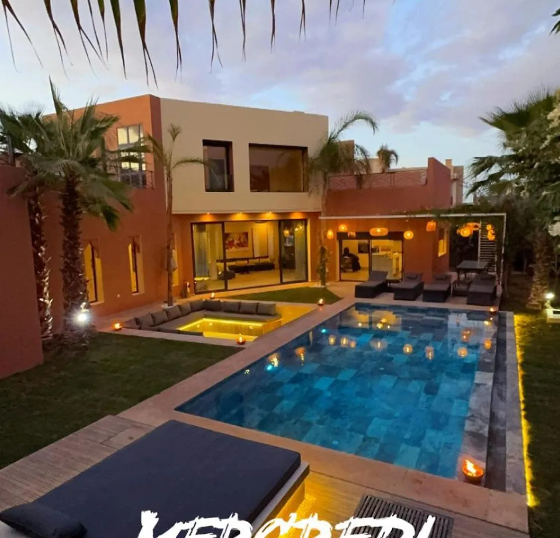 Villa Mattia Piscine Chauffee Sans Vis A Vis Marrakesh