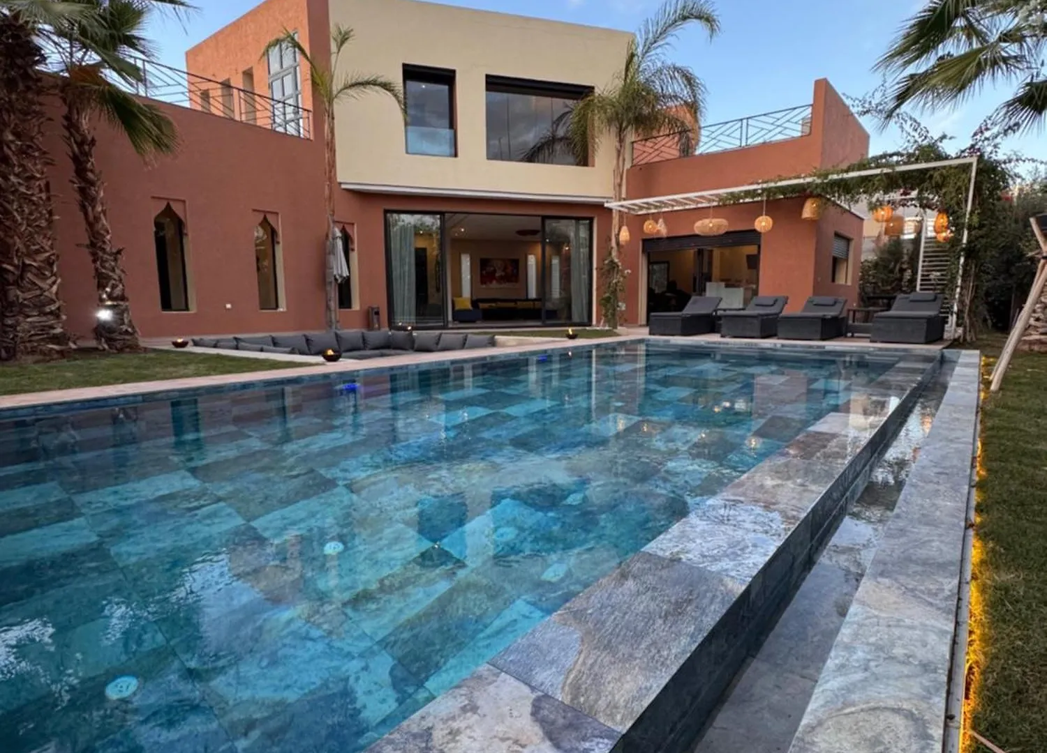 Villa Mattia Piscine Chauffee Sans Vis A Vis Marrakesh